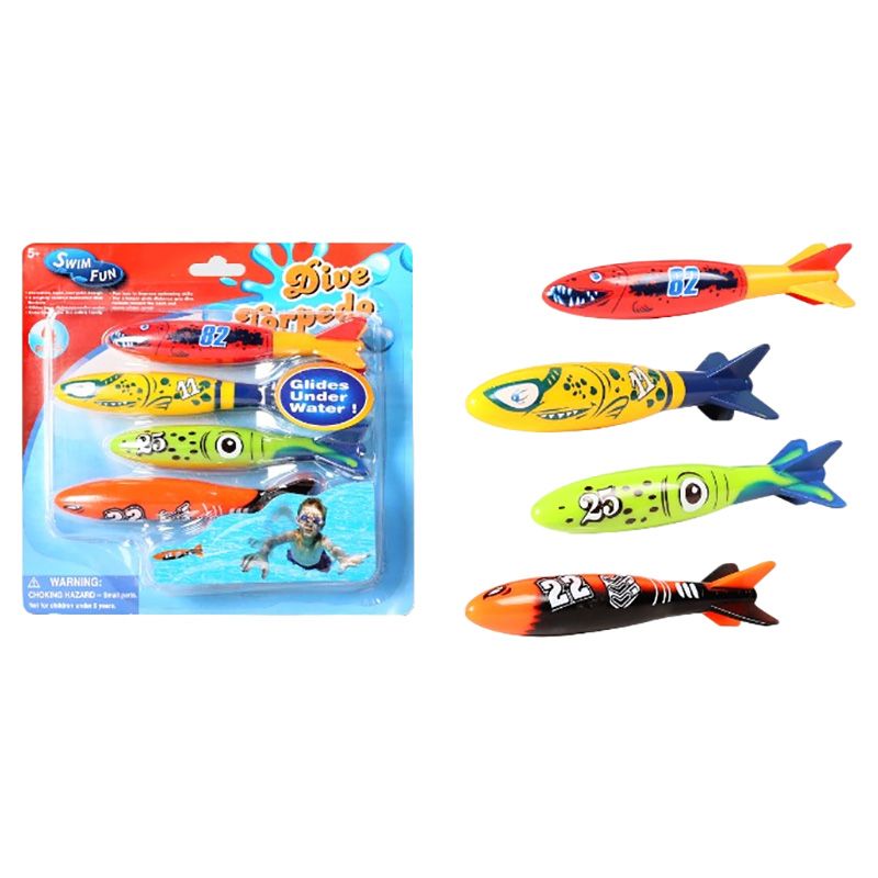 Mondo - Diving Torpedo Toys - 4pcs