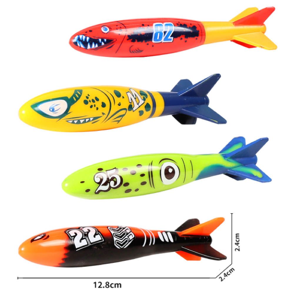 Mondo - Diving Torpedo Toys - 4pcs