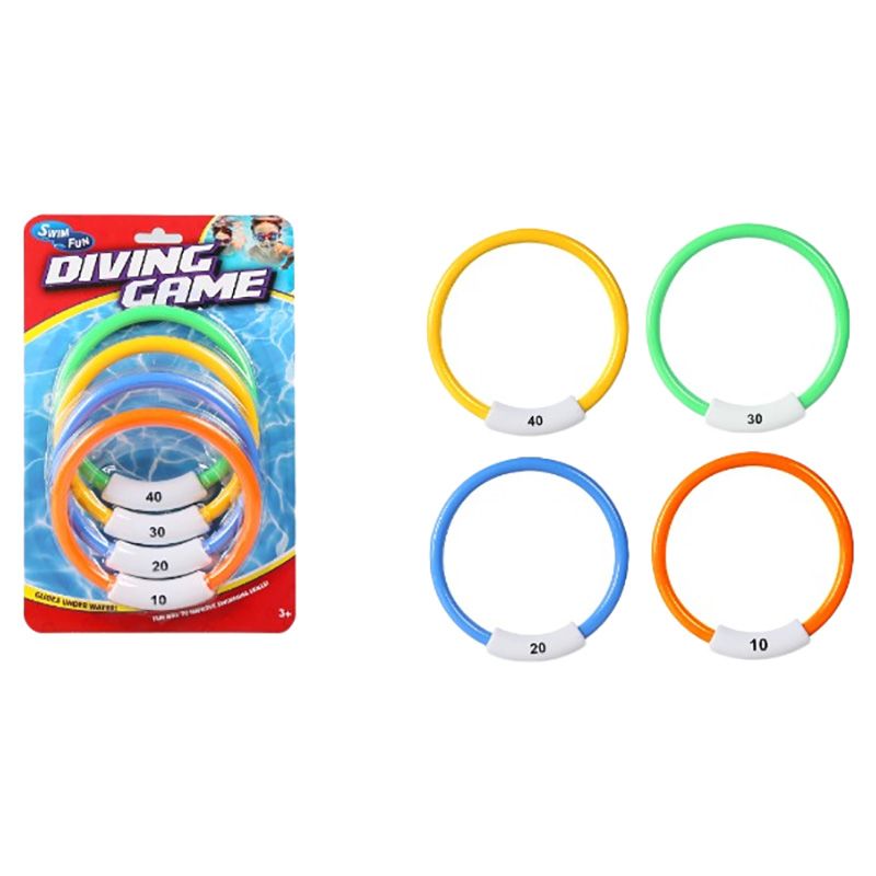 Mondo - Diving Ring Toys - 4pcs