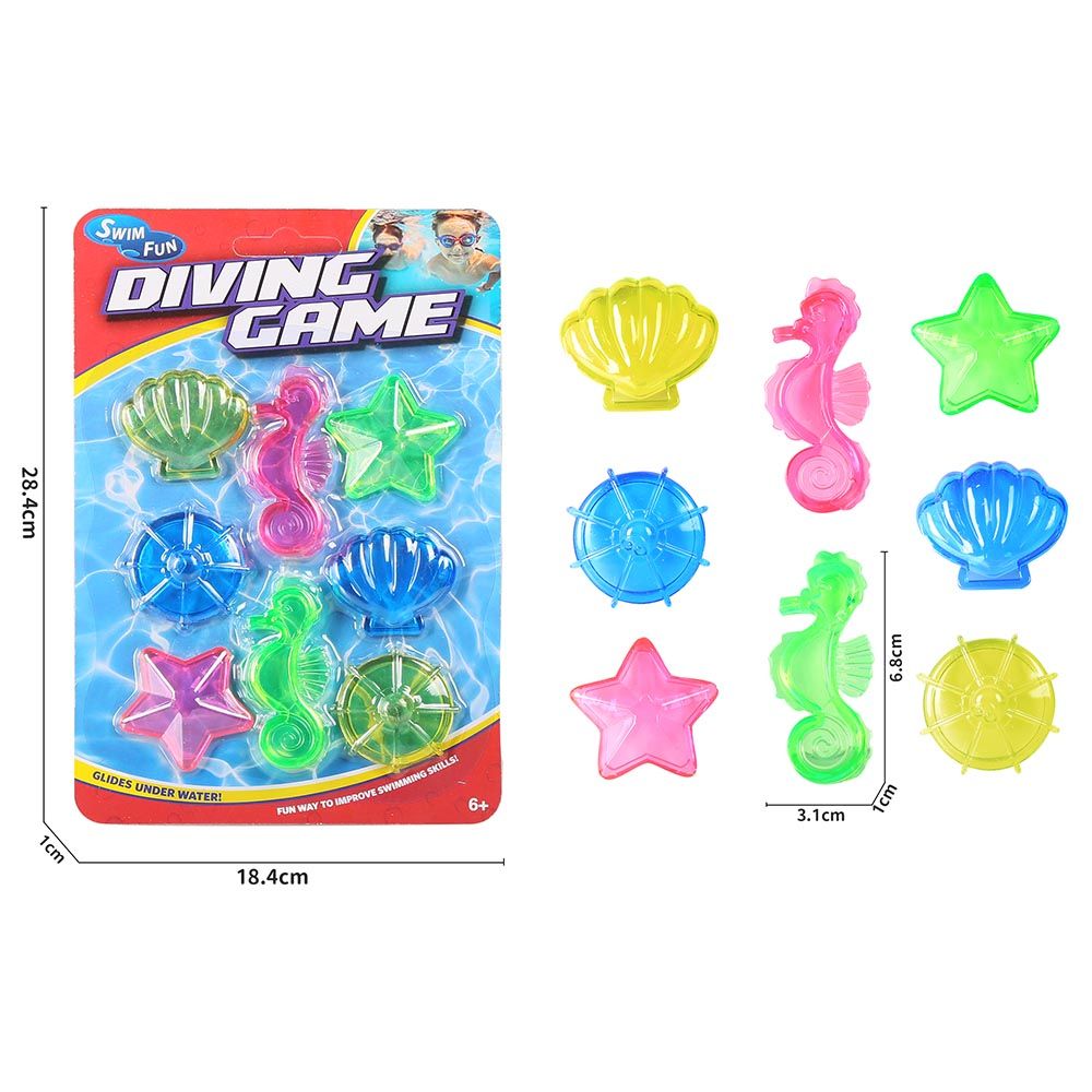 Mondo - Diving Marine Pool Toys - 8pcs