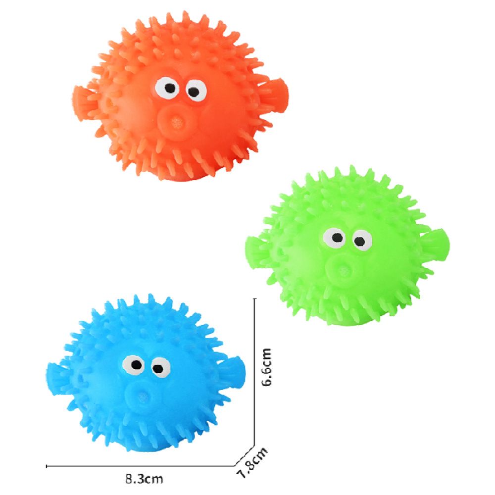 Mondo - Diving Puffer Fish Toys - 3pcs