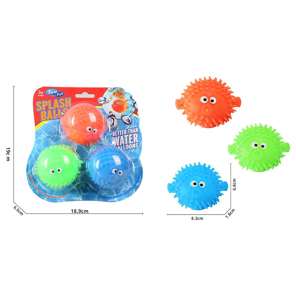 Mondo - Diving Puffer Fish Toys - 3pcs