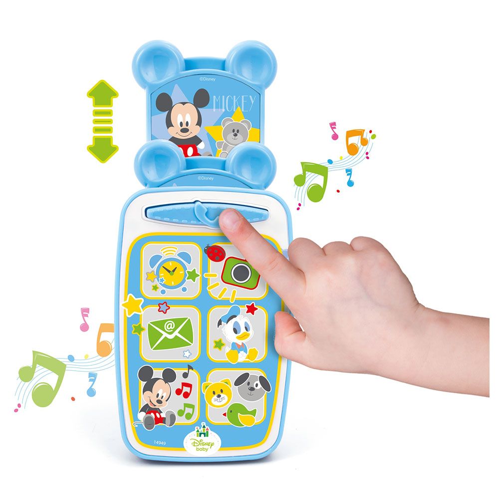 Clementoni - Disney Baby Mickey Smartphone - Blue