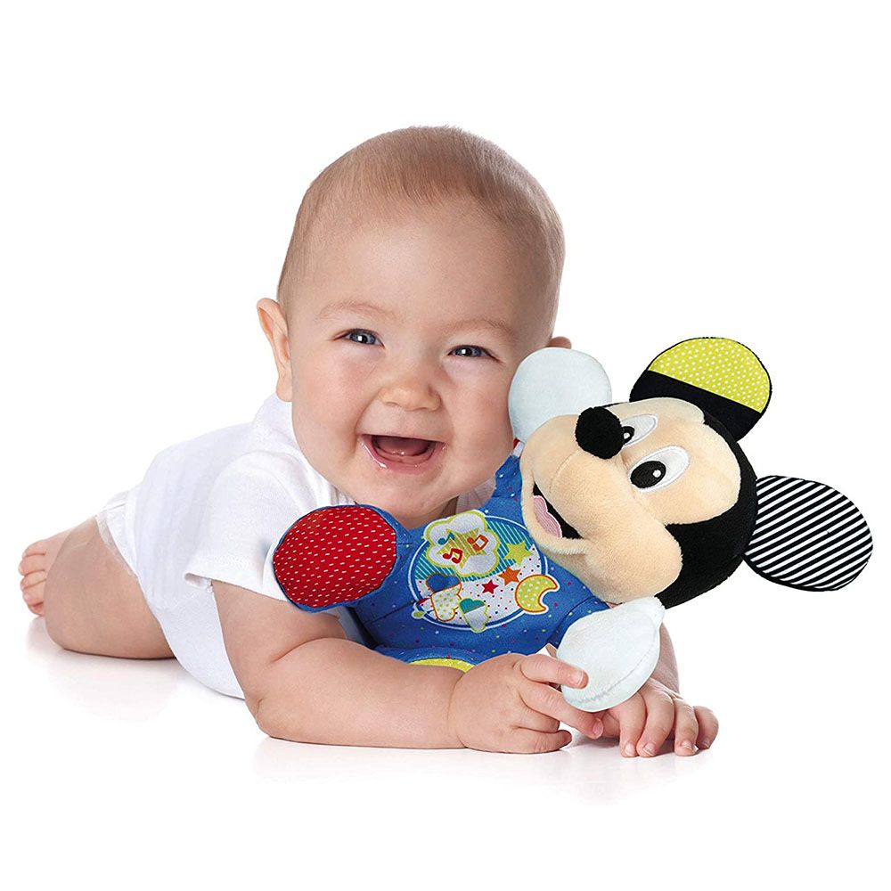 Clementoni - Disney Baby Mickey Interactive Plush