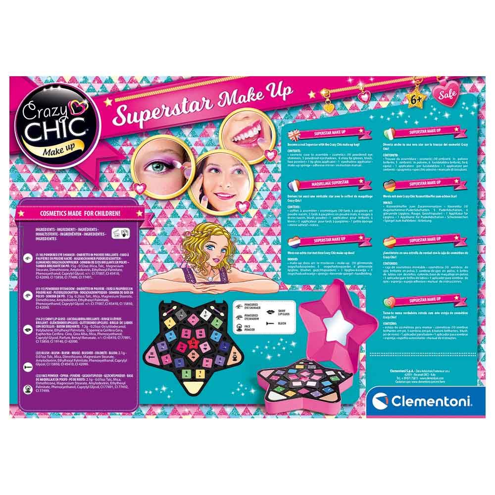 Clementoni - Crazy Chic Superstar Make Up