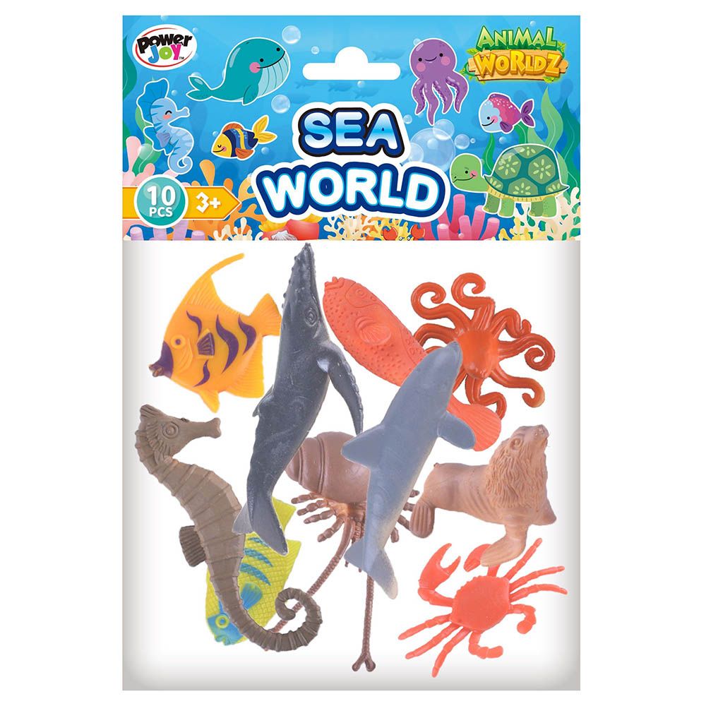 Power Joy - Figurine - Sea World - 2-Inch - 10pcs - Style may vary