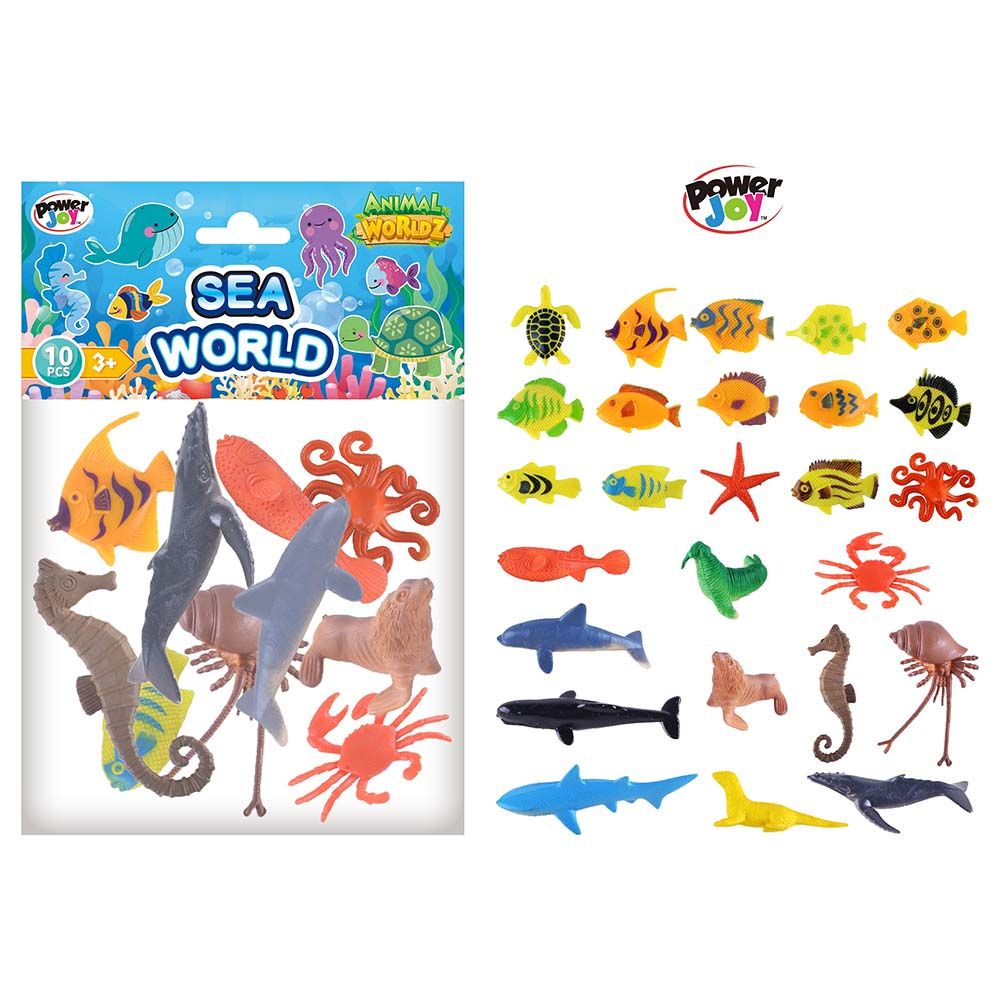 Power Joy - Figurine - Sea World - 2-Inch - 10pcs - Style may vary