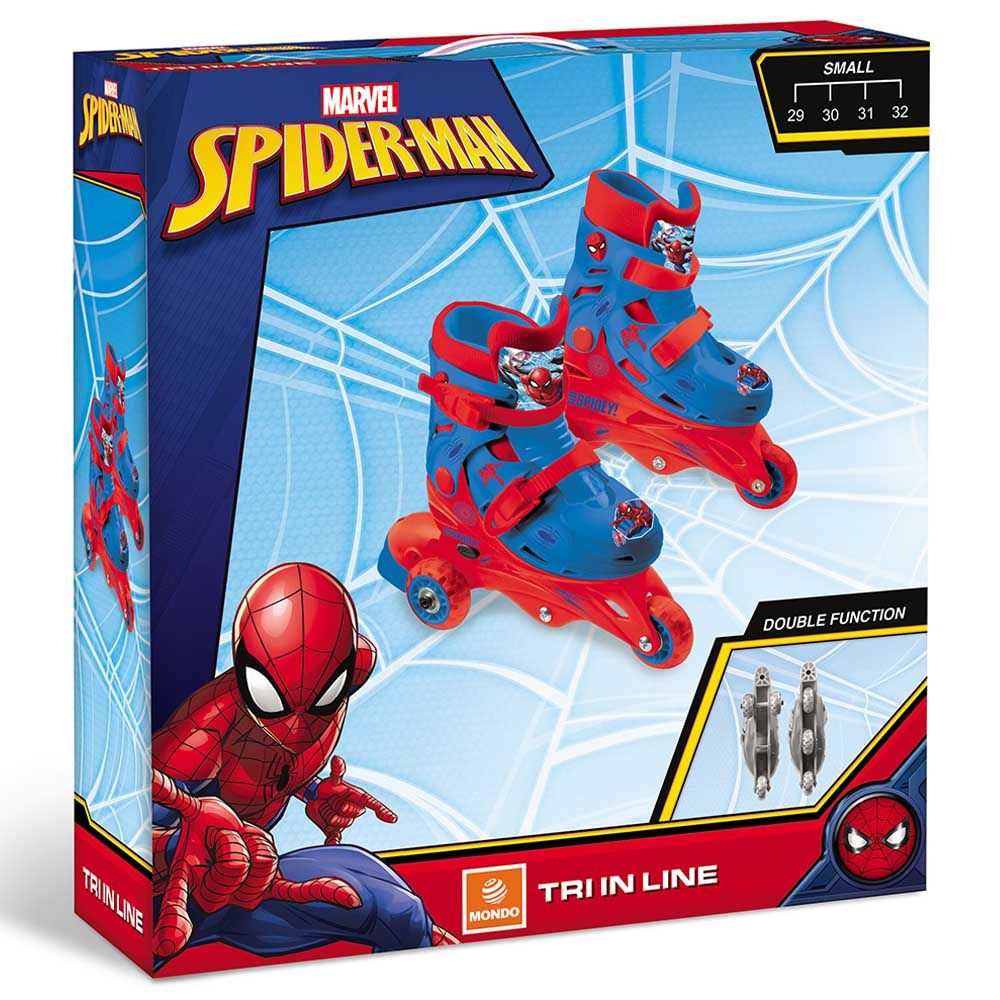 Mondo - Roller Tri Inline Skates - Spiderman