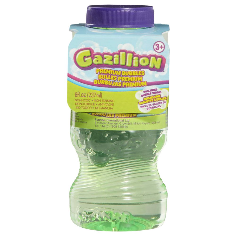 Gazillion - Bubbles 8 Oz 237 ml Regular - Green