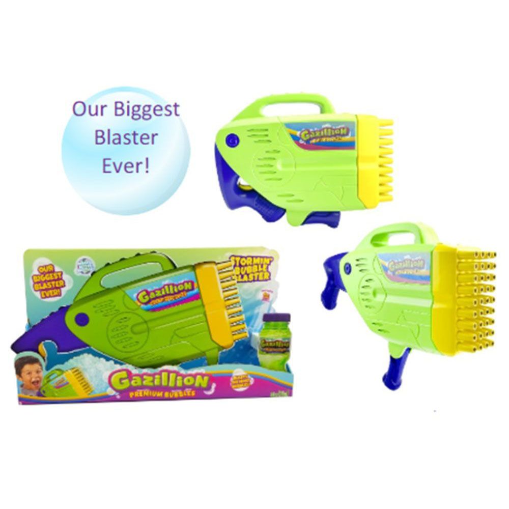 Gazillion - Battery Operated Bubble Storming Blaster - 236ml