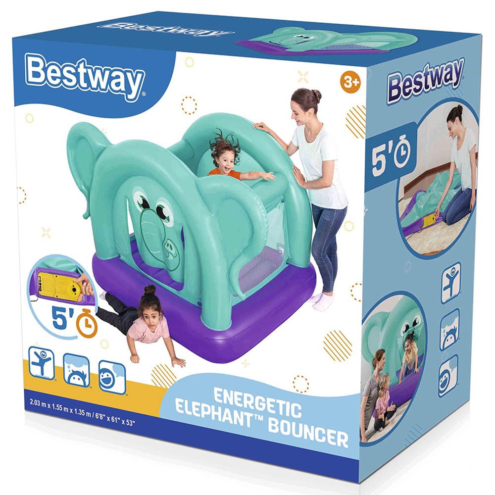 Bestway - Energetic Elephant Bouncer 203 x 155 x 135 cm