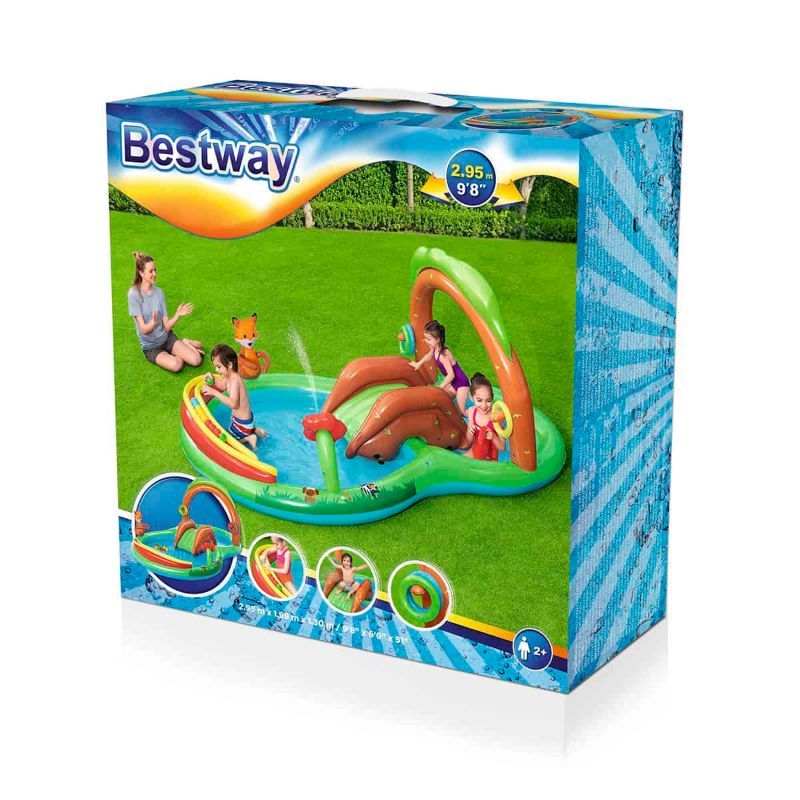 Bestway - Play Center Friendly Wood - 295 x 199 x 130cm