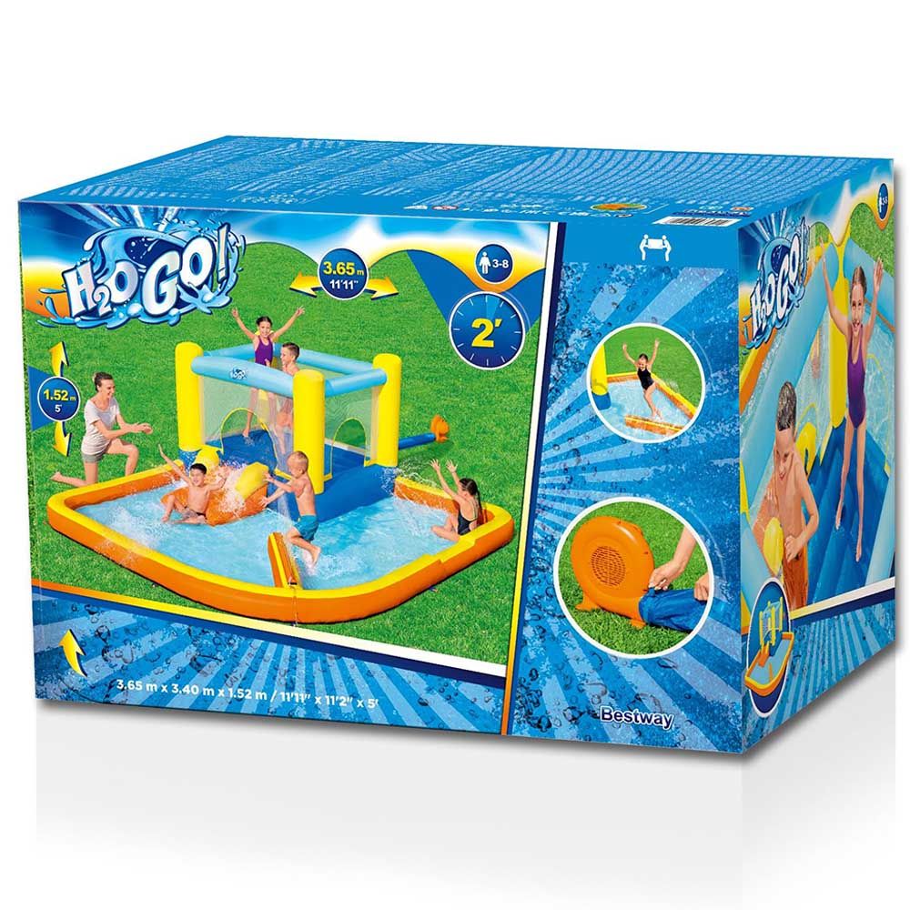 Bestway - H2OGO Beach Bounce Water Park 365 x 340 x 152 cm