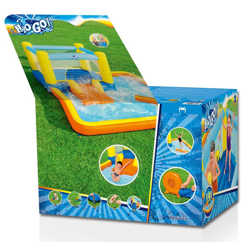 Bestway - H2OGO Beach Bounce Water Park 365 x 340 x 152 cm