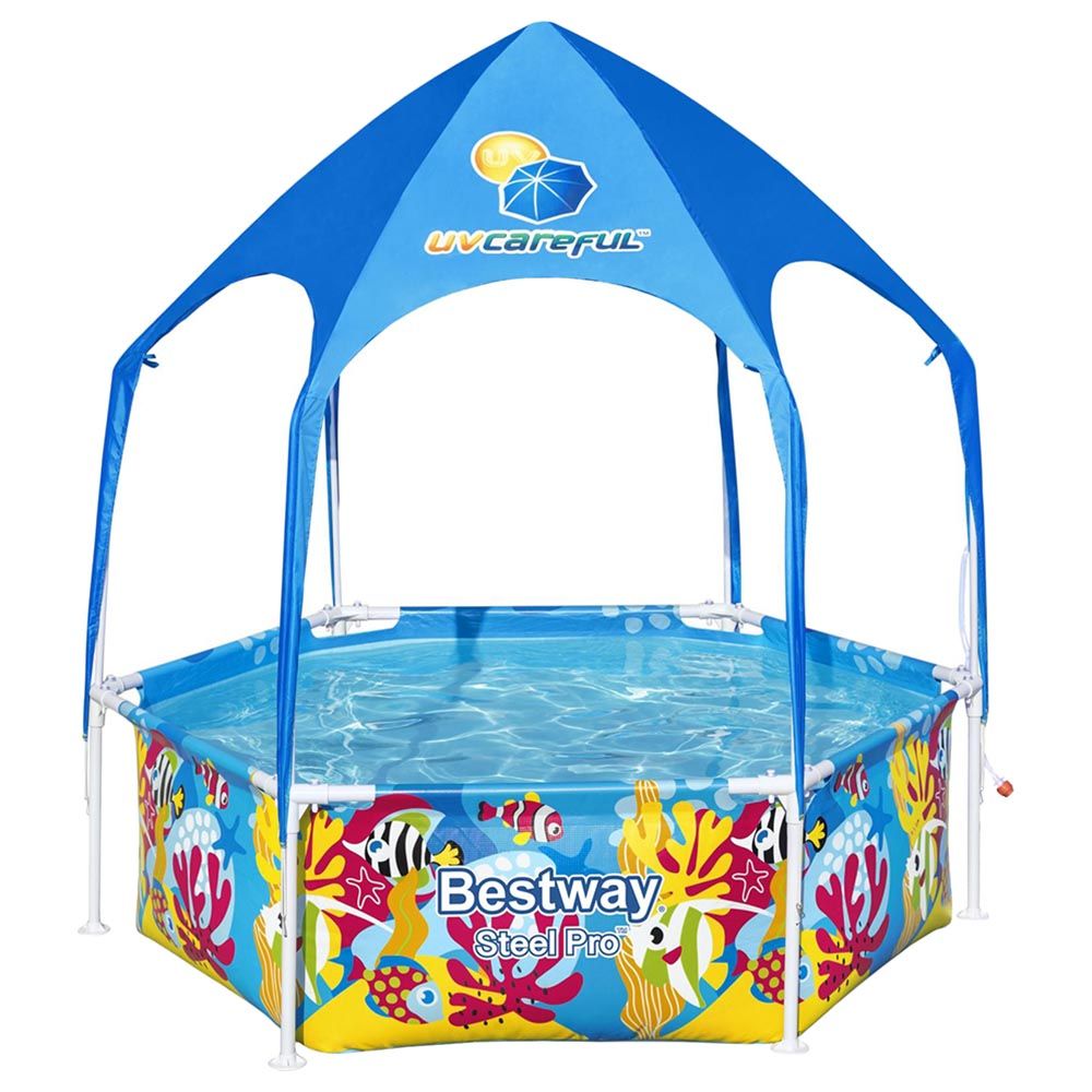 Bestway - Round Above Ground Pool 183 x 51 cm - Blue