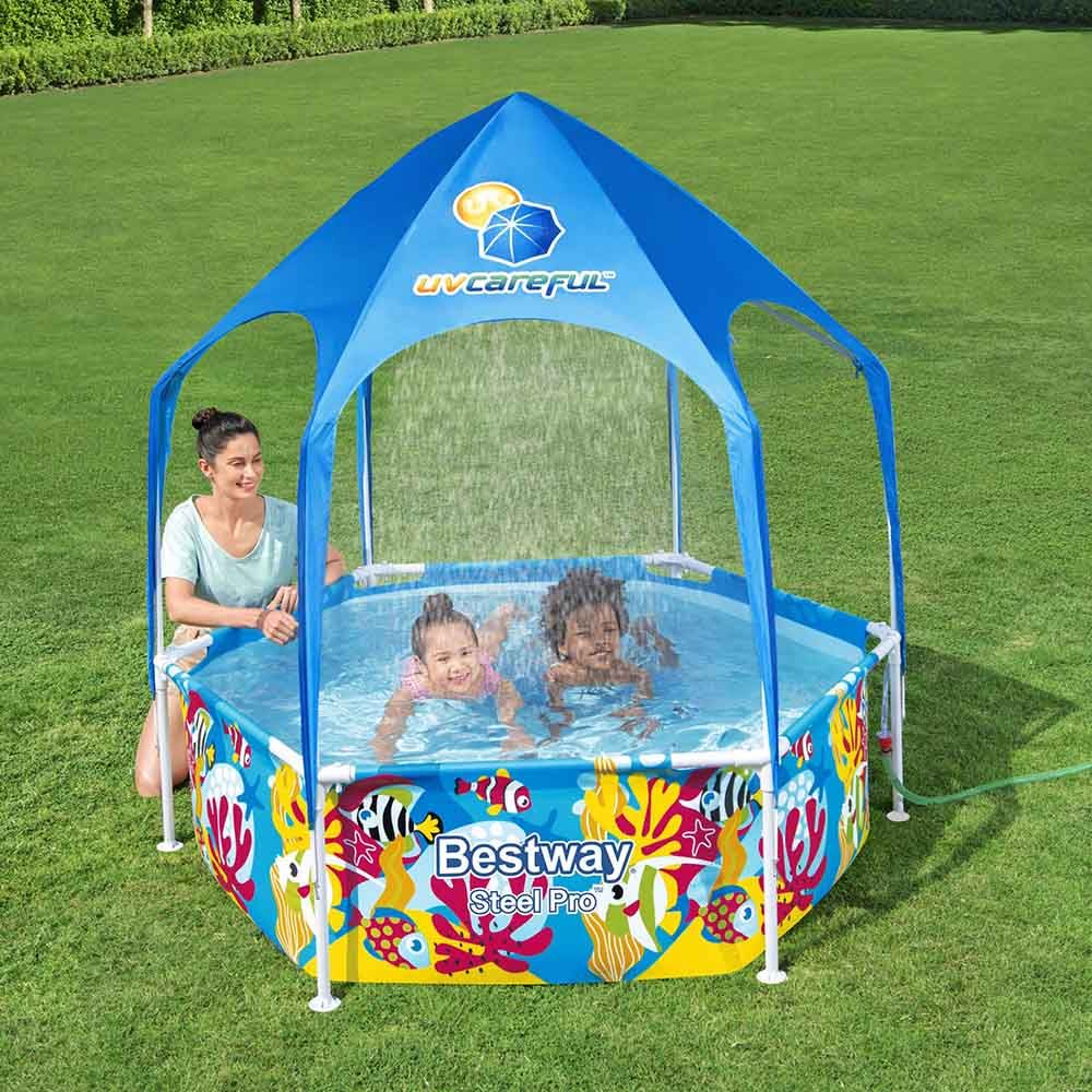 Bestway - Round Above Ground Pool 183 x 51 cm - Blue