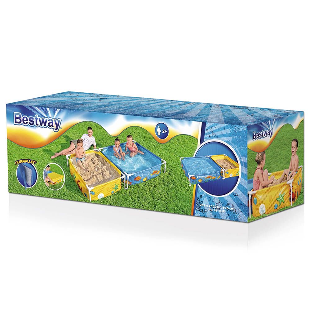 Bestway - Frame Pool & Sandpit - 213x122x305cm