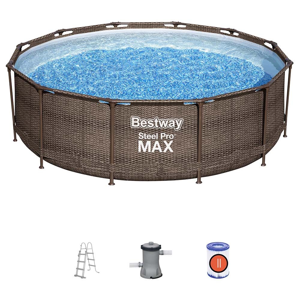 Bestway - Steel Promax Deluxe Pool set - 366x100cm