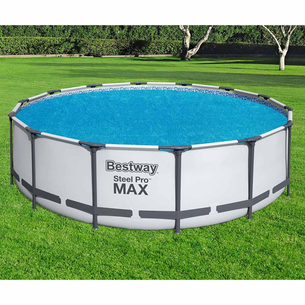 Bestway - Steel Pool Cover 457cm - Blue