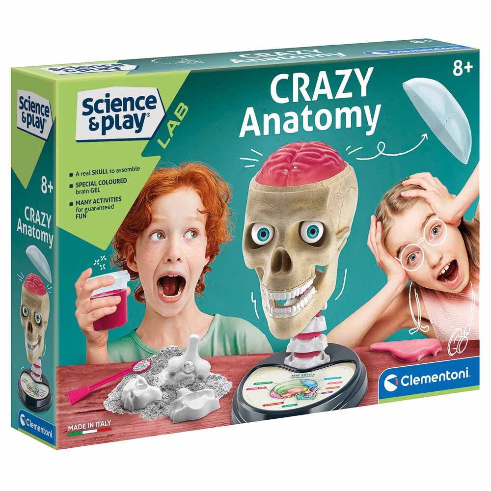 Clementoni - Science & Play Crazy Anatomy Lab 