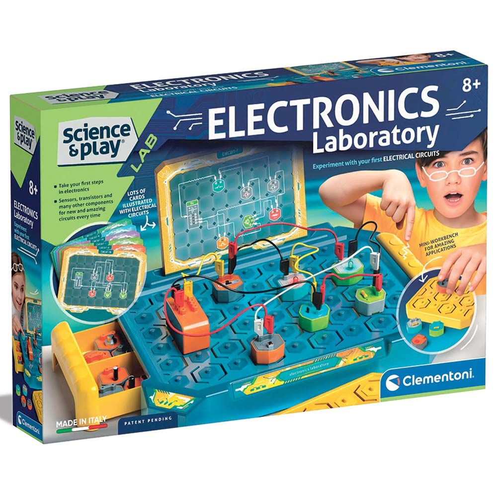 Clementoni - Science & Play - Electronics Laboratory