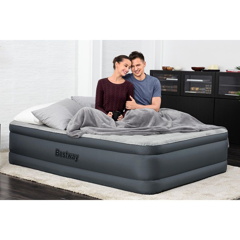 Bestway - Built-In AC Pump Airbed - Queen - 203 x 152 x 46 cm