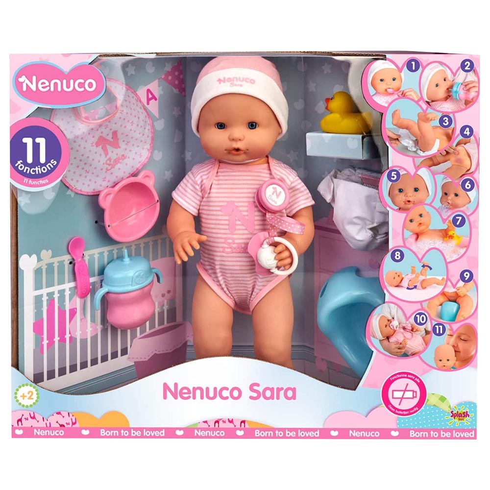 Nenuco Sara Doll 42cm With 11 Functions Buy at Best Price from Mumzworld