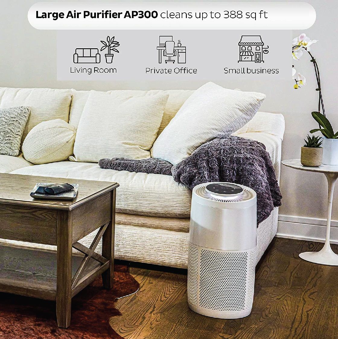 Instant Air Purifier AP300W - Pearl White