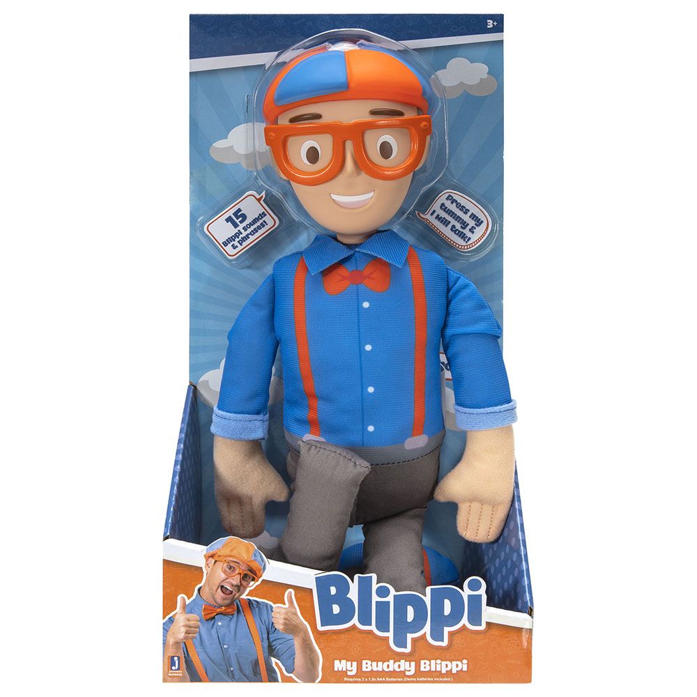 Blippi - My Buddy SFX - 16-inch - Blue