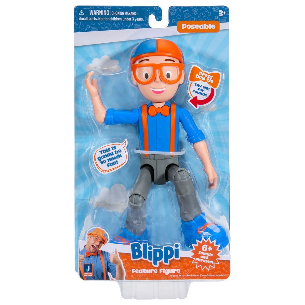 Blippi - Talking Feature Figure 9-inch