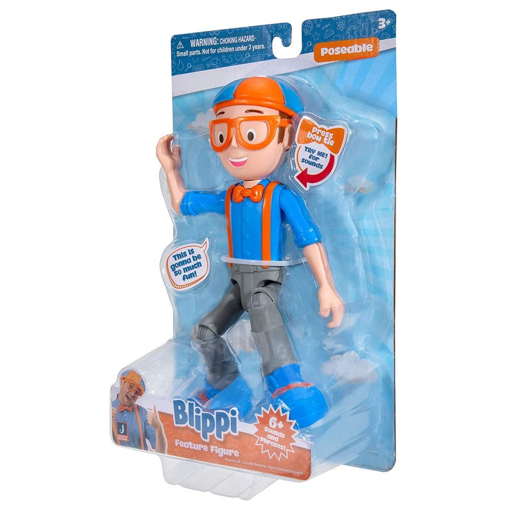 Blippi - Talking Feature Figure 9-inch