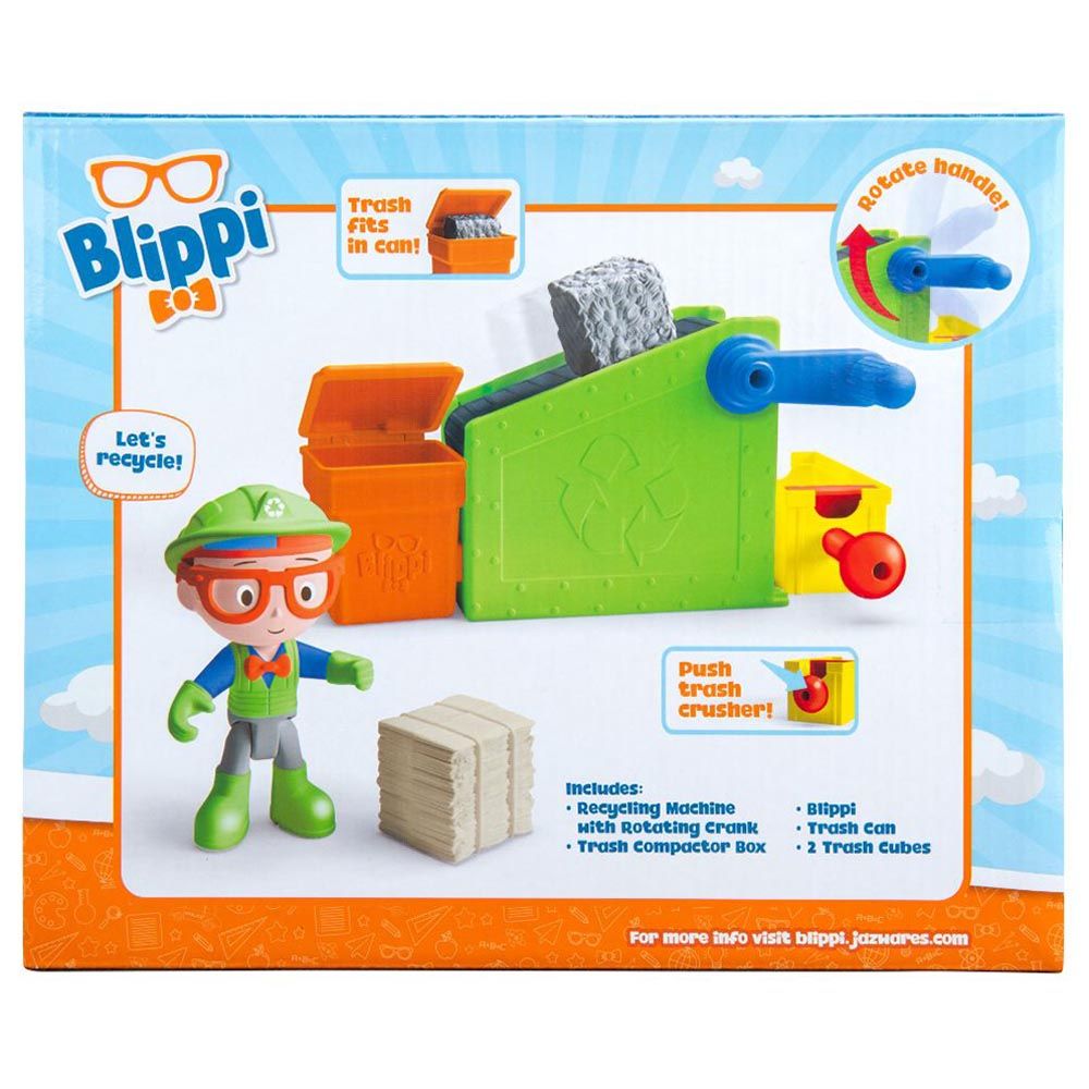 Blippi - Little Recycling Center Playset