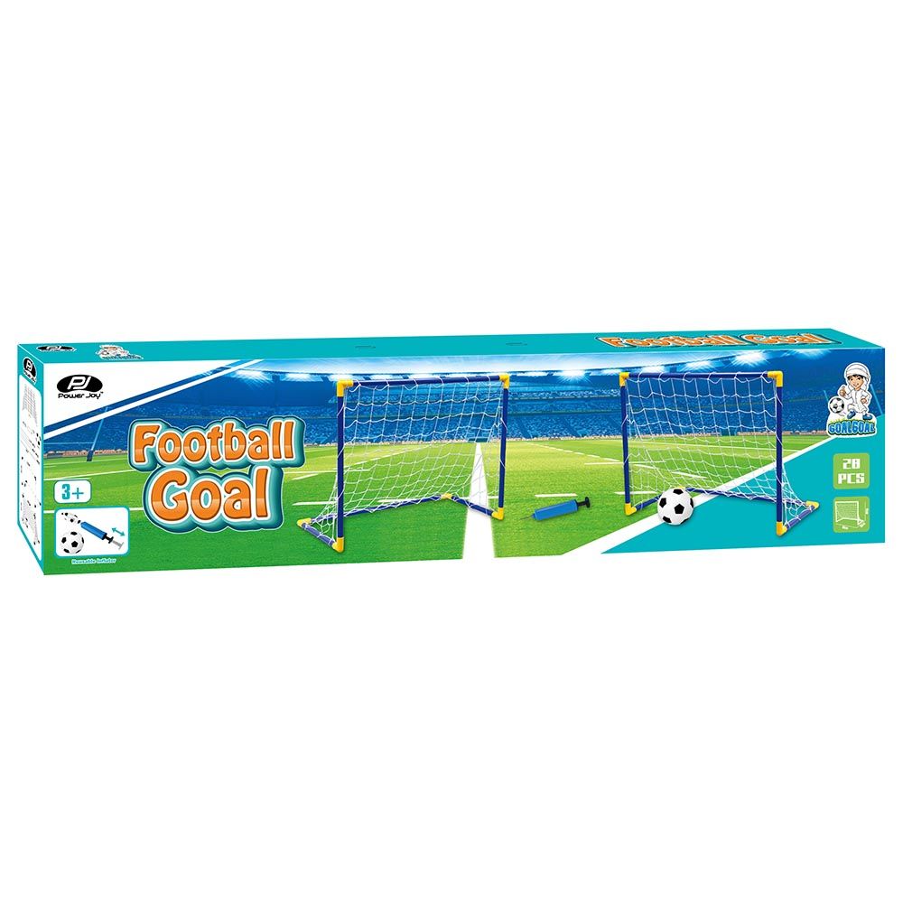 Power Joy - Goal Goal Football Goal Set - Blue