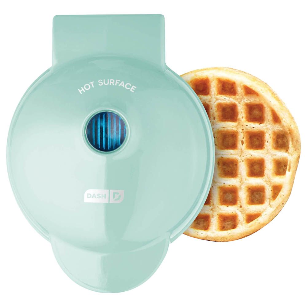 Dash - Mini Waffle Maker Machine - Aqua