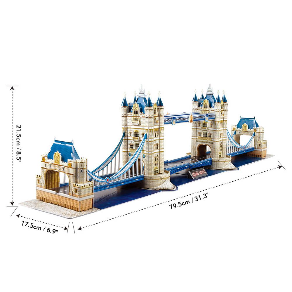 CubicFun - 3D Puzzle Tower Bridge - 120pc