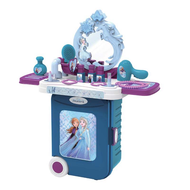 Frozen vanity with stool sale