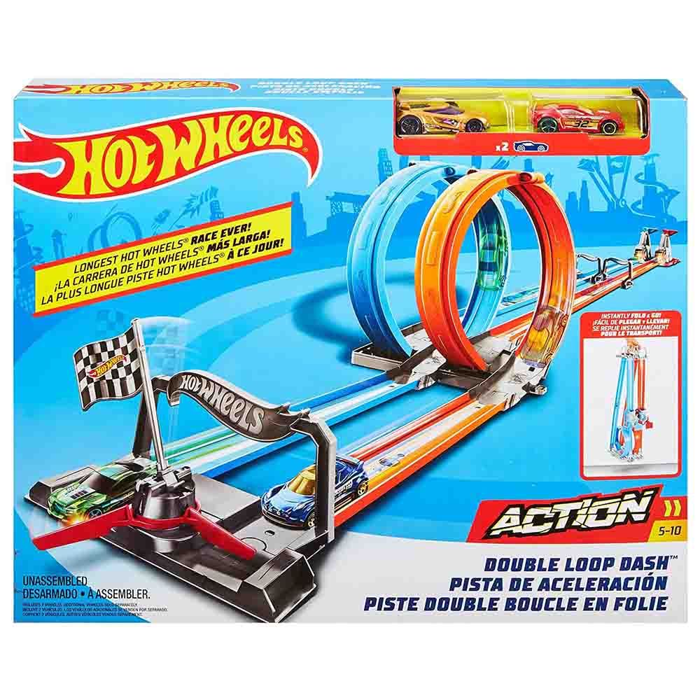 Hot Wheels - Action Double Loop Dash Set