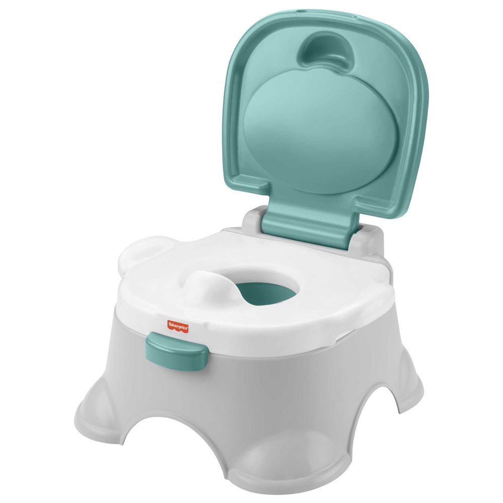 Fisher Price - 3-In-1 Potty Training Toilet Ring & Stepstool