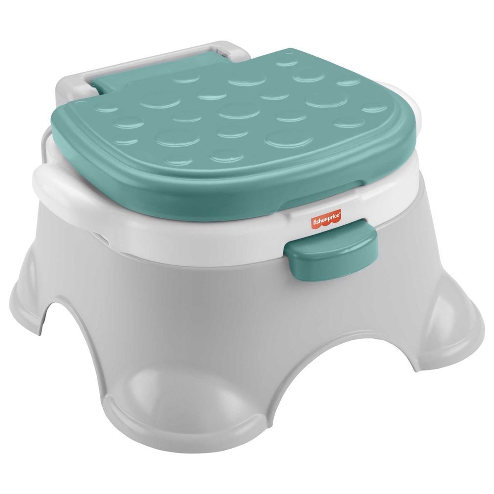 Fisher Price - 3-In-1 Potty Training Toilet Ring & Stepstool