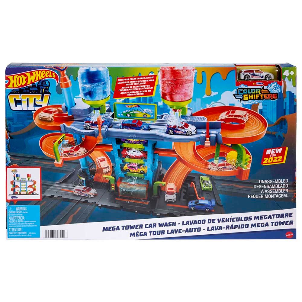 Hot Wheels - City Mega Car Wash Colour Shifters