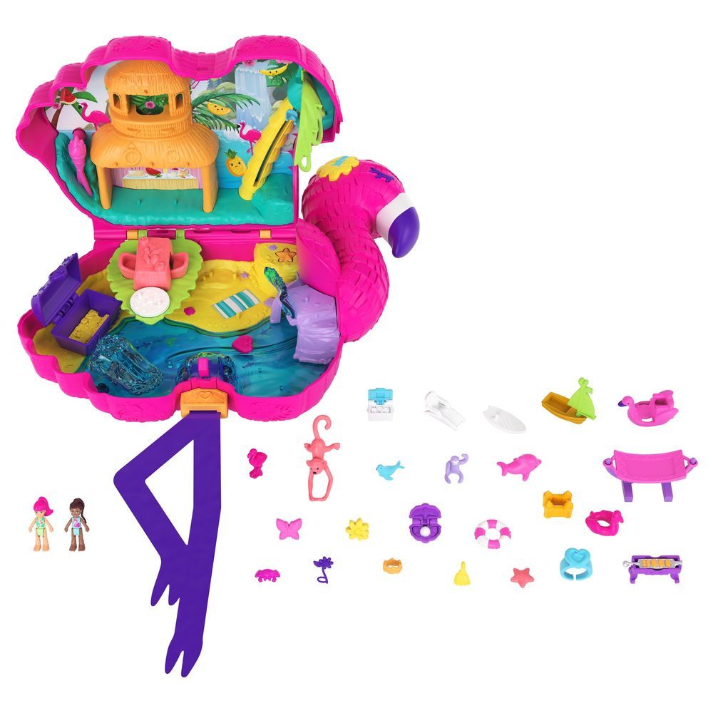 Polly Pocket - Flamingo Party Playset