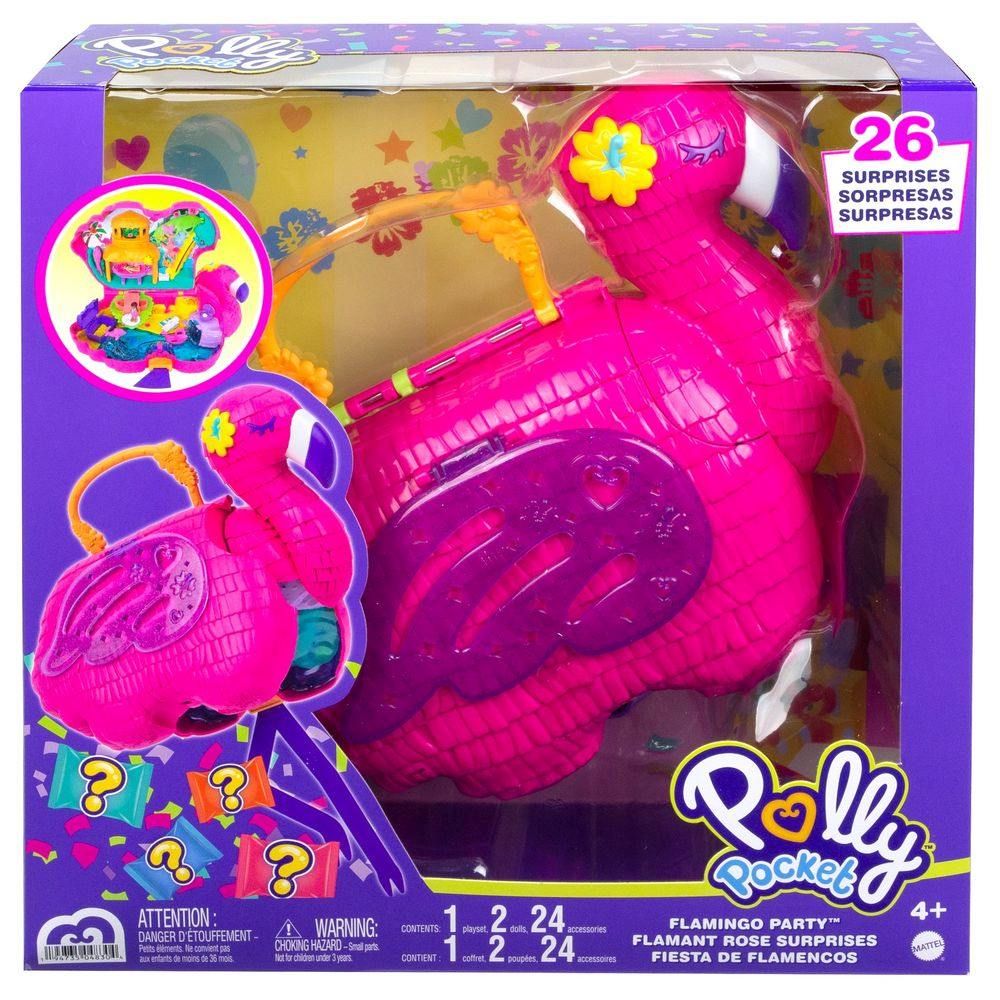 Polly Pocket - Flamingo Party Playset