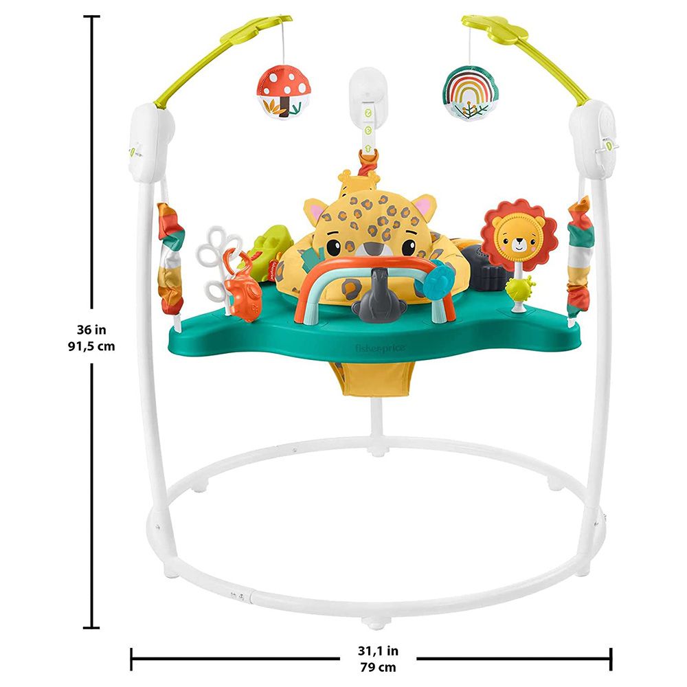 Fisher Price - Leaping Leopard Jumperoo Activity Center