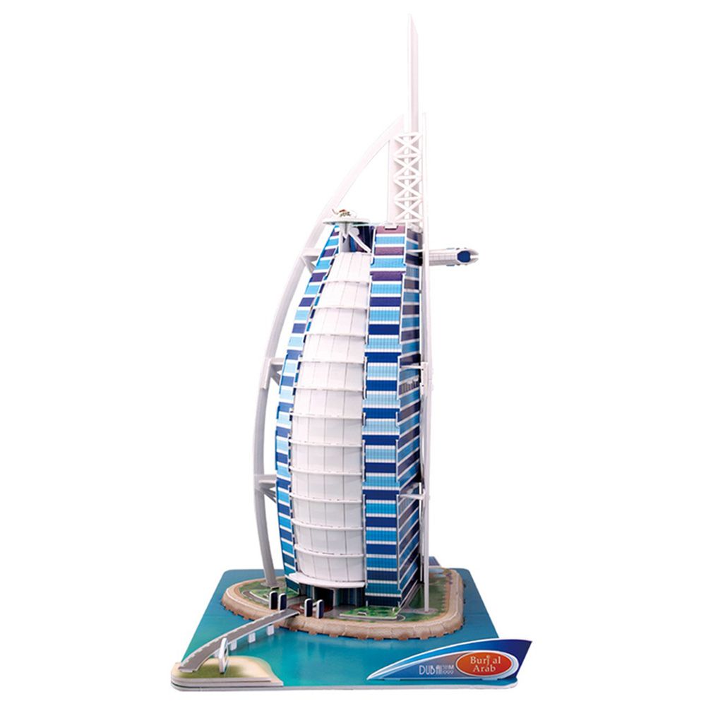 Cubic Fun - 3D Puzzle Burj Al Arab 101Pcs-Set