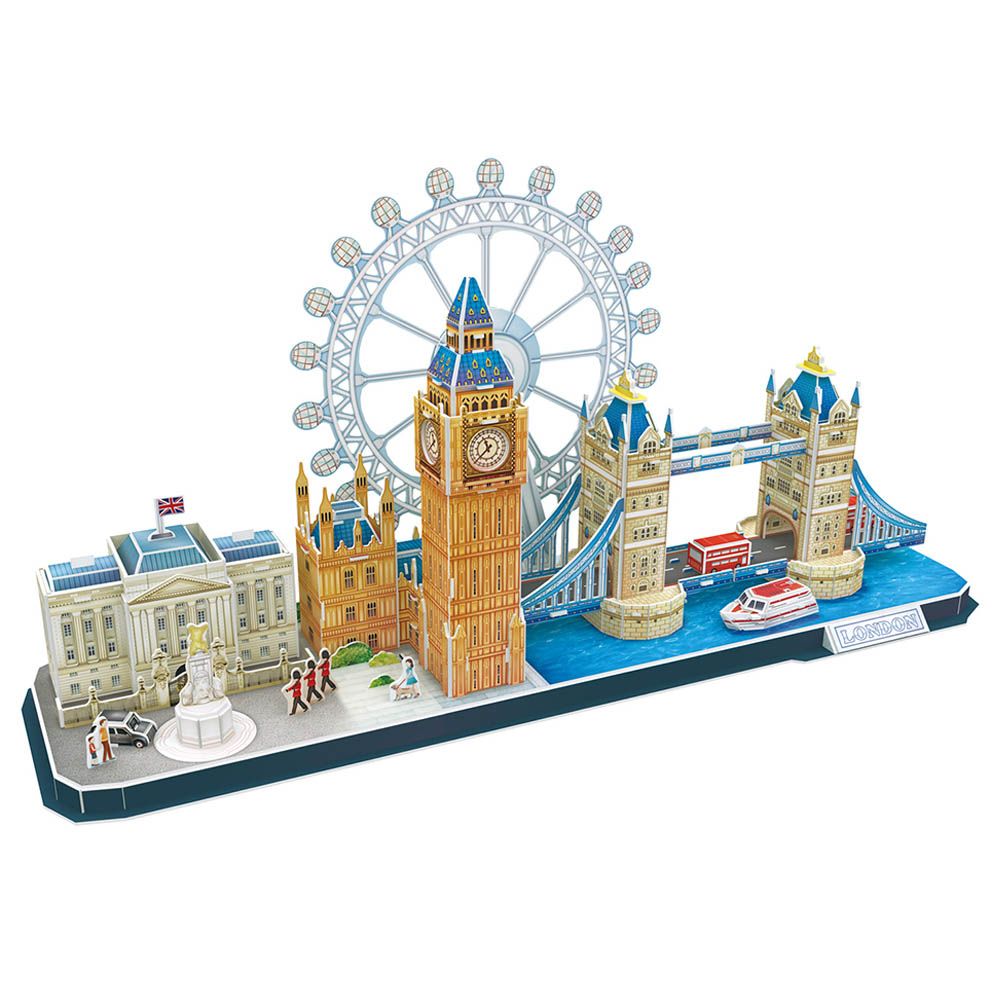 Cubicfun - City Line London 3D Puzzle 107pcs