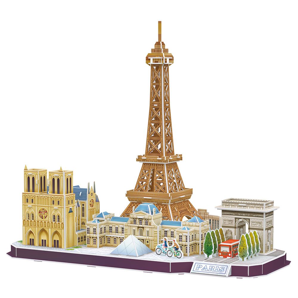 Cubicfun - City Line Paris 3D Puzzle 114pcs