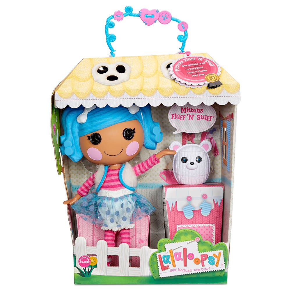 Lalaloopsy - 13-inch Doll Mittens Fluff 'N Stuff With Pet