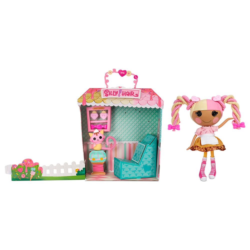 Lalaloopsy - 7-inch Silly Hair Doll Scoops Wafflecone w/ Pet