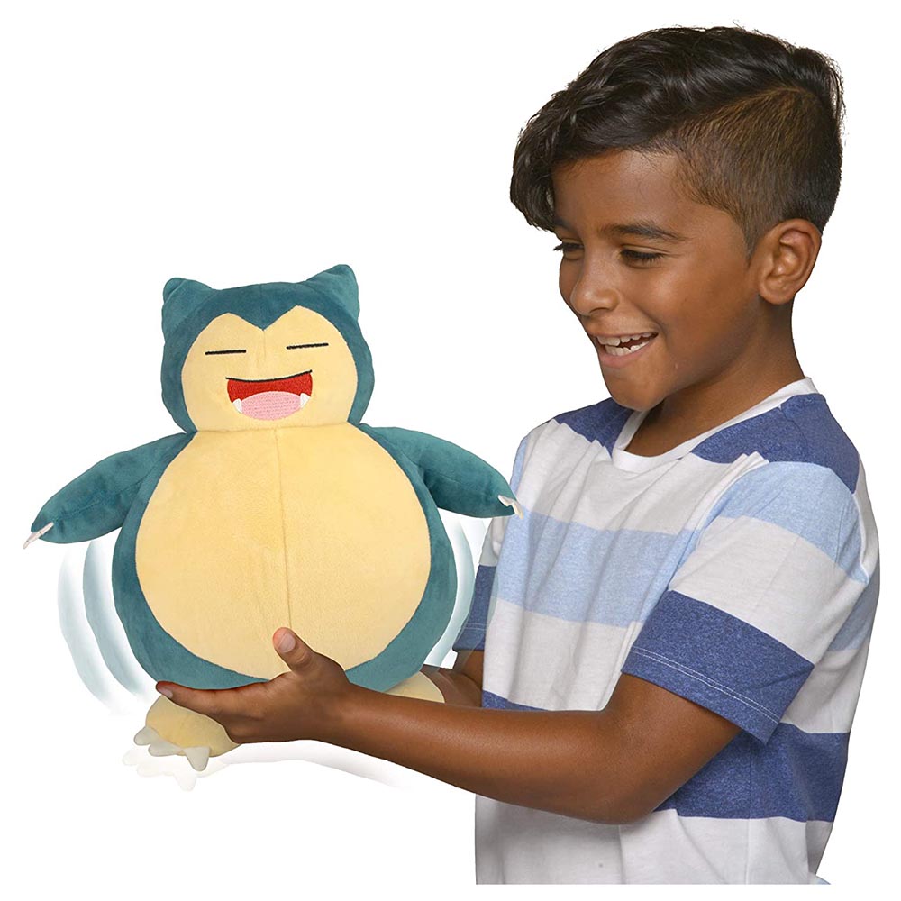 Buy Pokemon Snooze Act. Snorlax Plush Toy at The Affordable Price Mumzworld