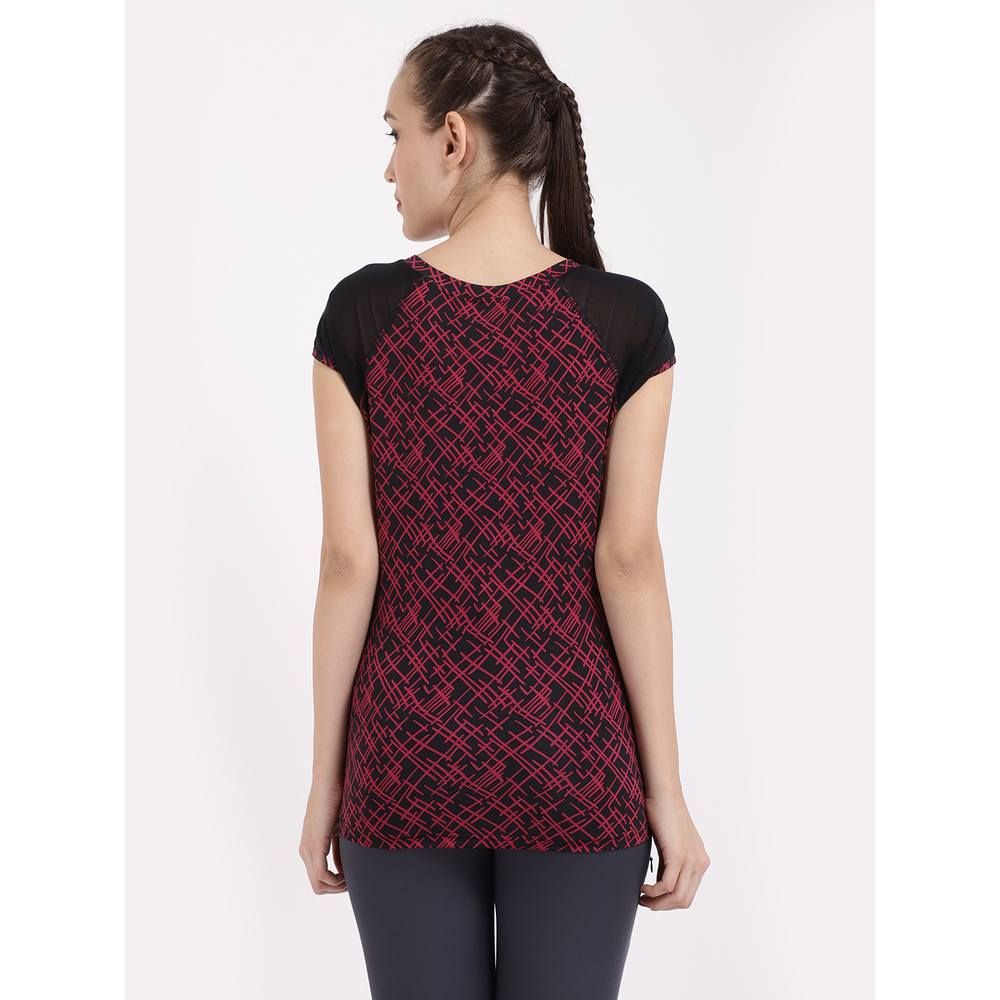 Studioactiv - Print Classy Lady Tee - Wine